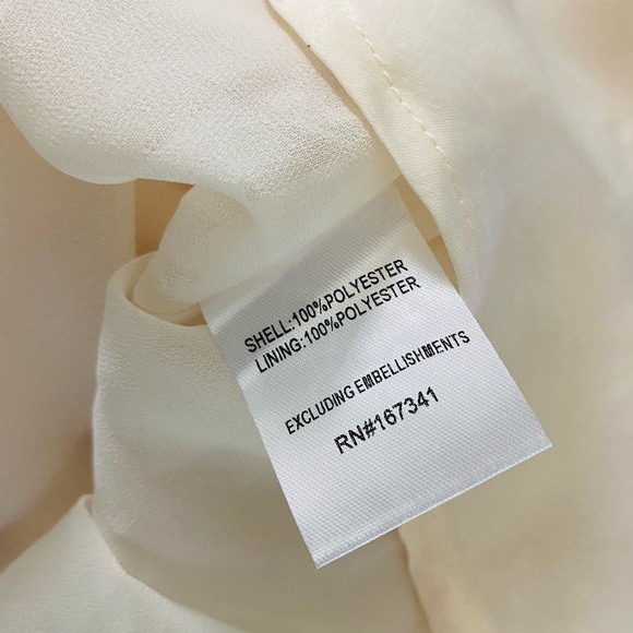 NWT Hello Molly Champagne Backless Maxi Dress US6 - Picture 13 of 14